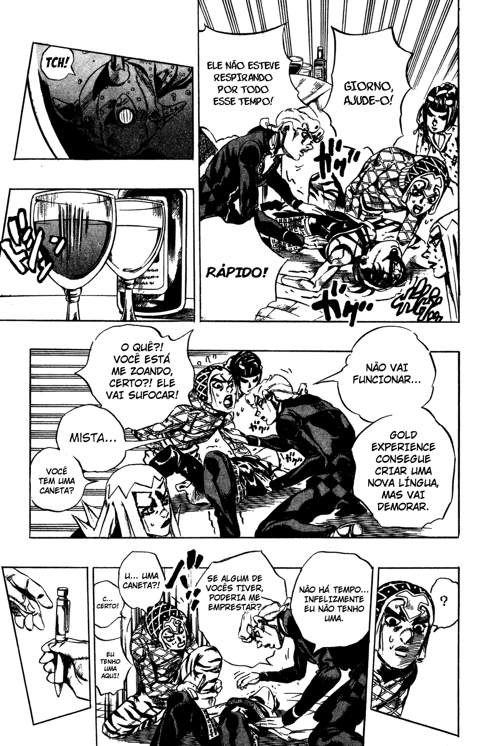Read JoJo_s Bizarre Adventure Part 5  Golden Wind PT-BR Manga Online