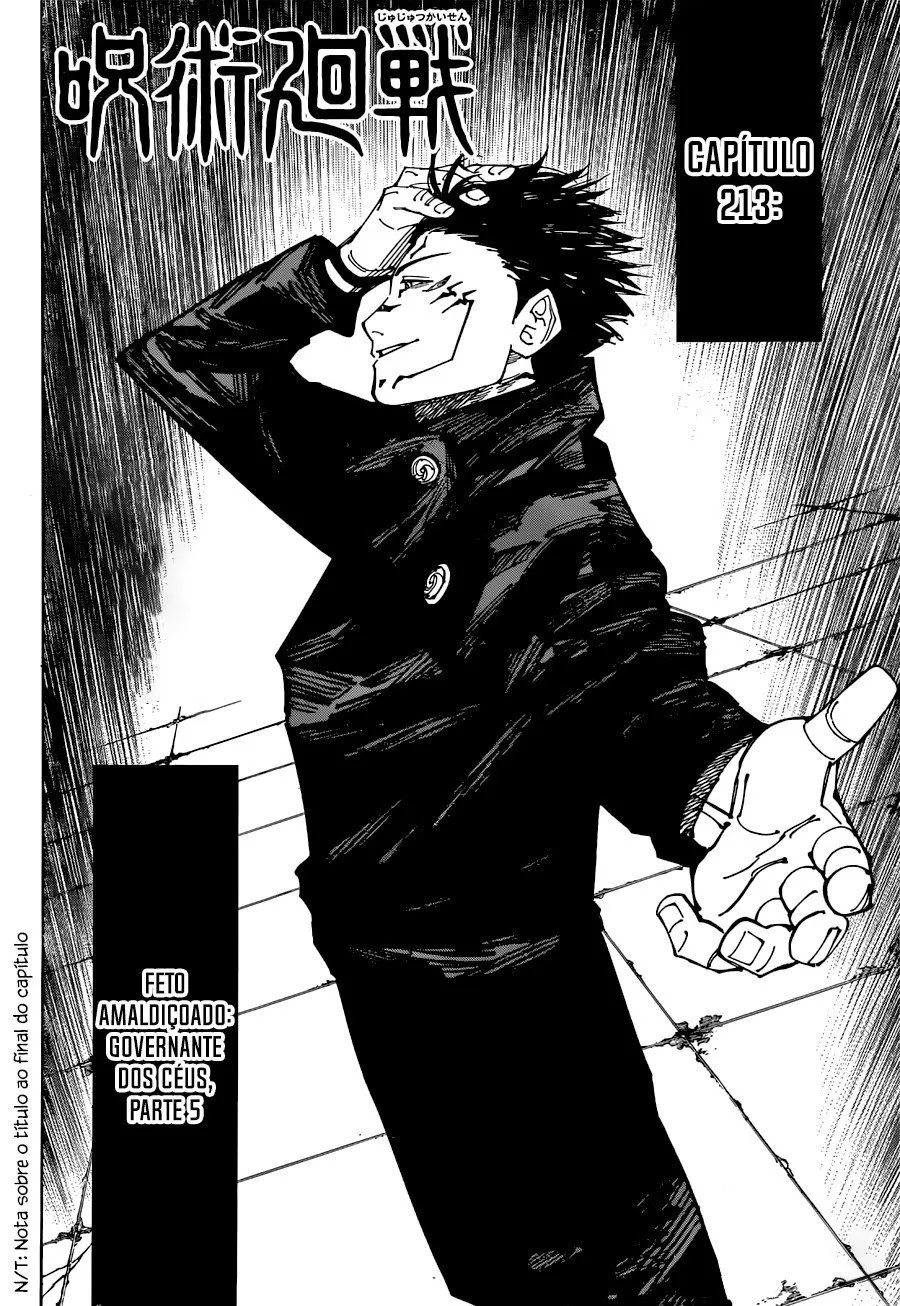 Read Jujutsu Kaisen PT-BR Manga Online