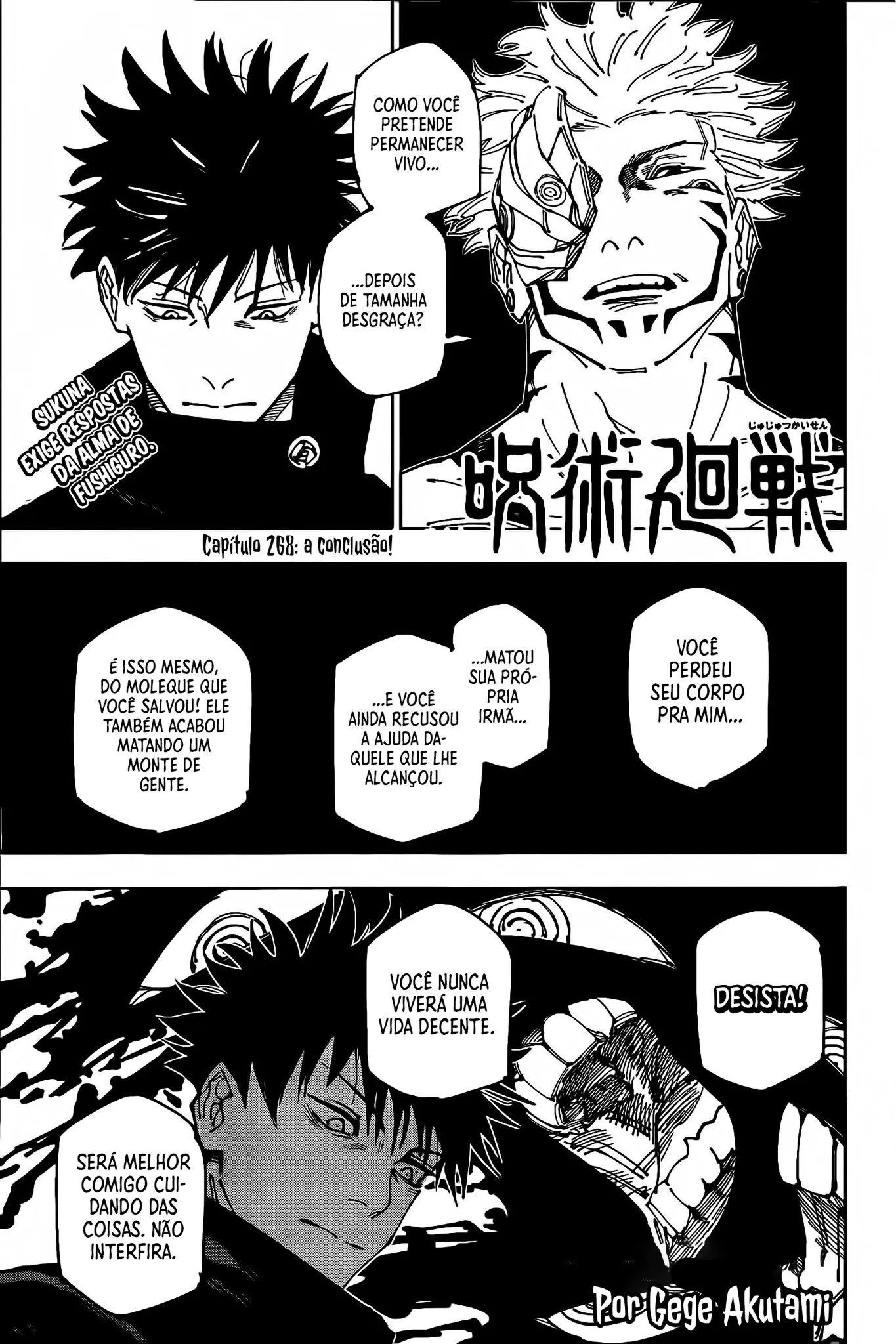 Read Jujutsu Kaisen PT-BR Manga Online