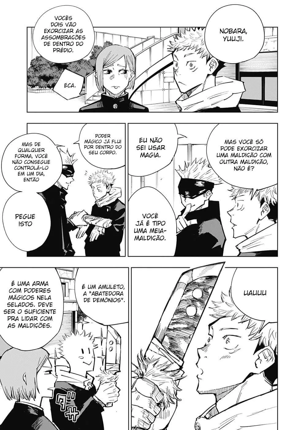 Read Jujutsu Kaisen PT-BR Manga Online