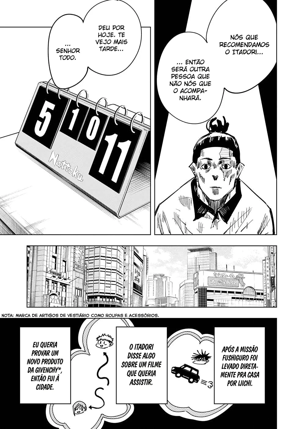 Read Jujutsu Kaisen PT-BR Manga Online