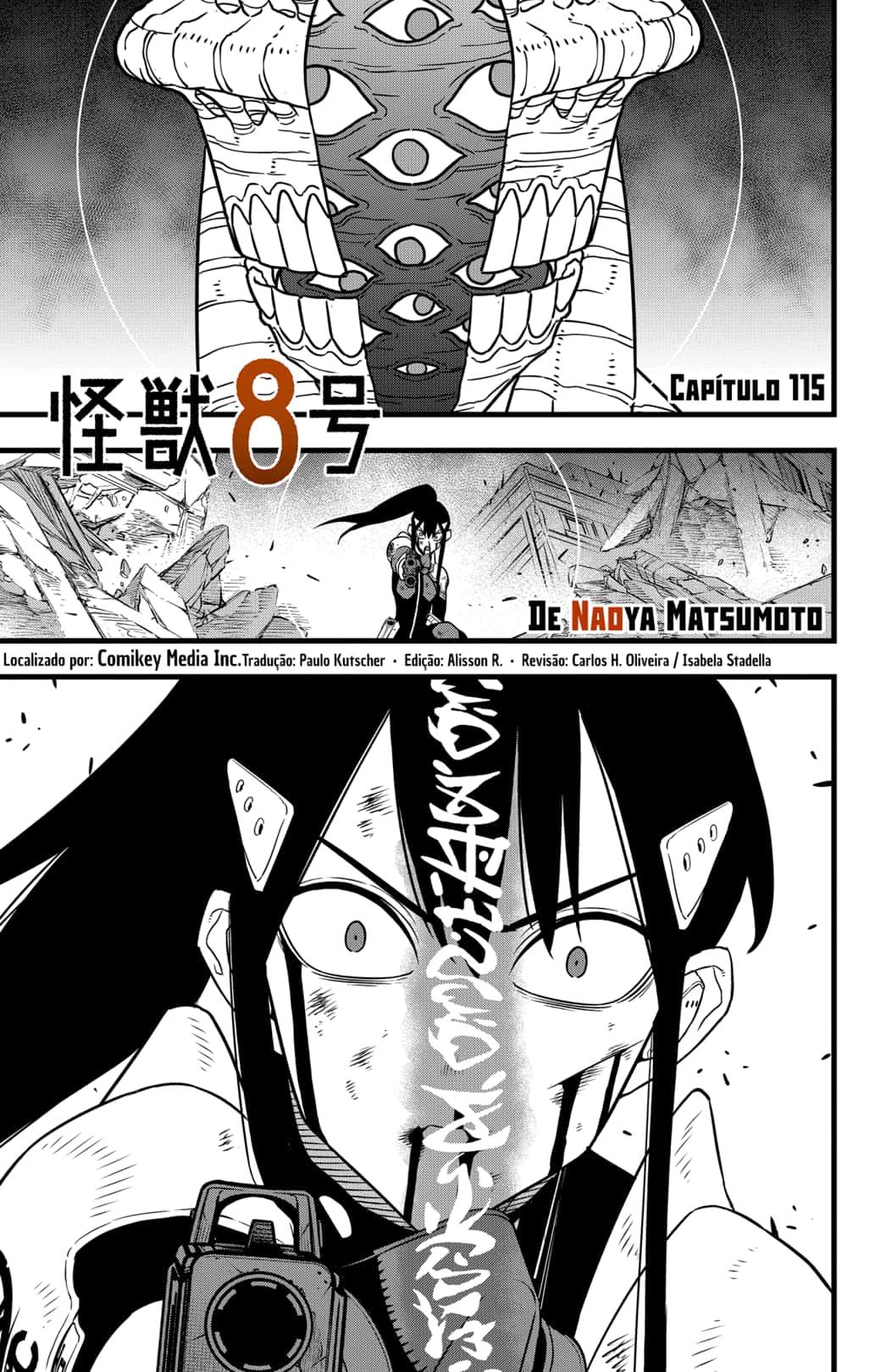 Read Kaiju No.8 PT-BR Manga Online