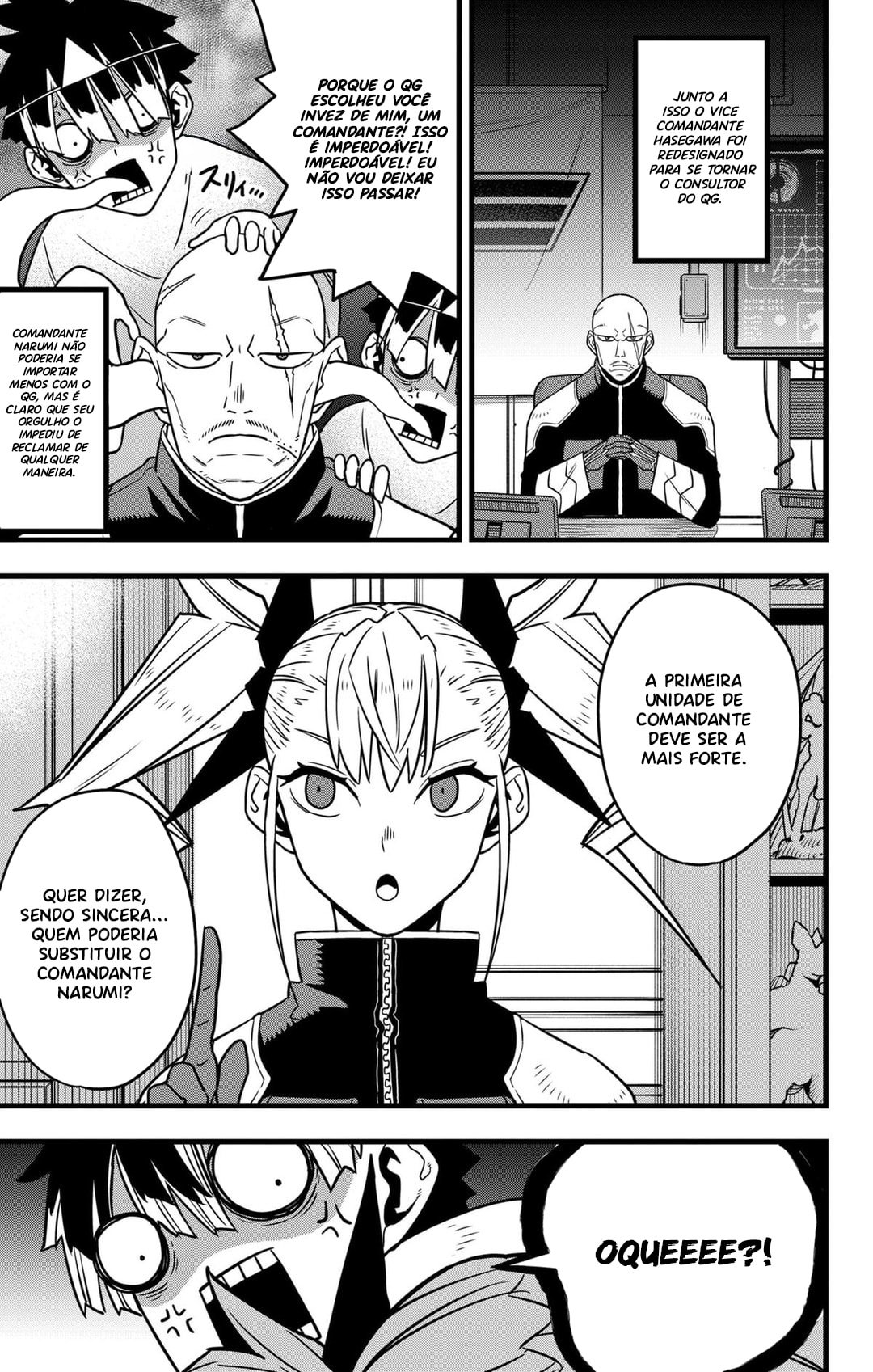 Read Kaiju No.8 PT-BR Manga Online