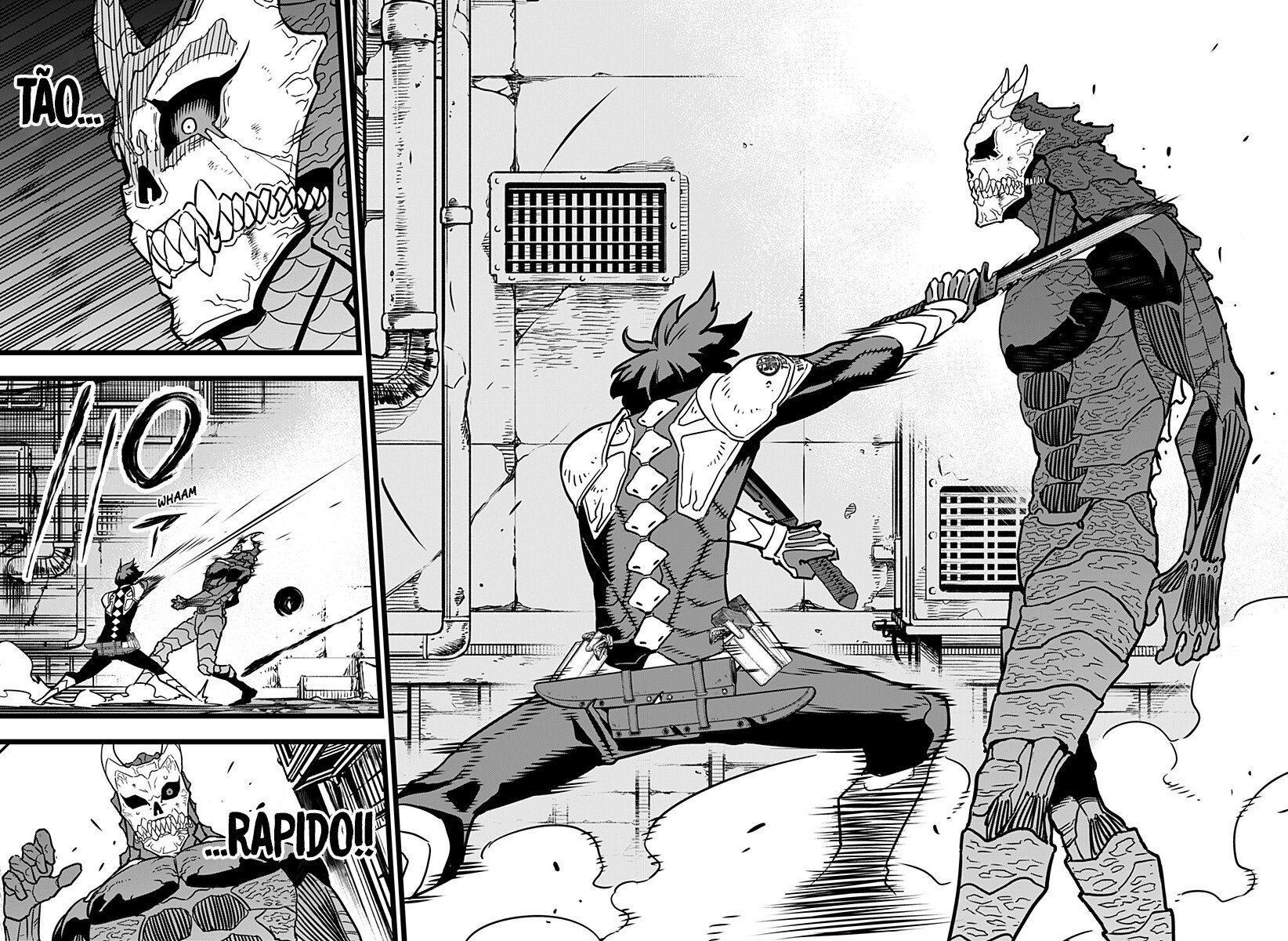 Read Kaiju No.8 PT-BR Manga Online