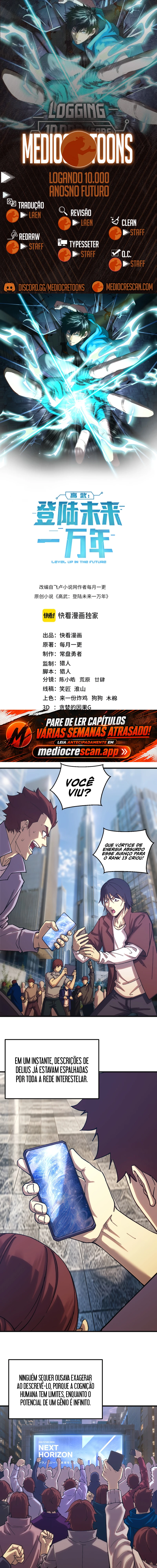 Read Logando 10.000 Anos No Futuro PT-BR Manga Online