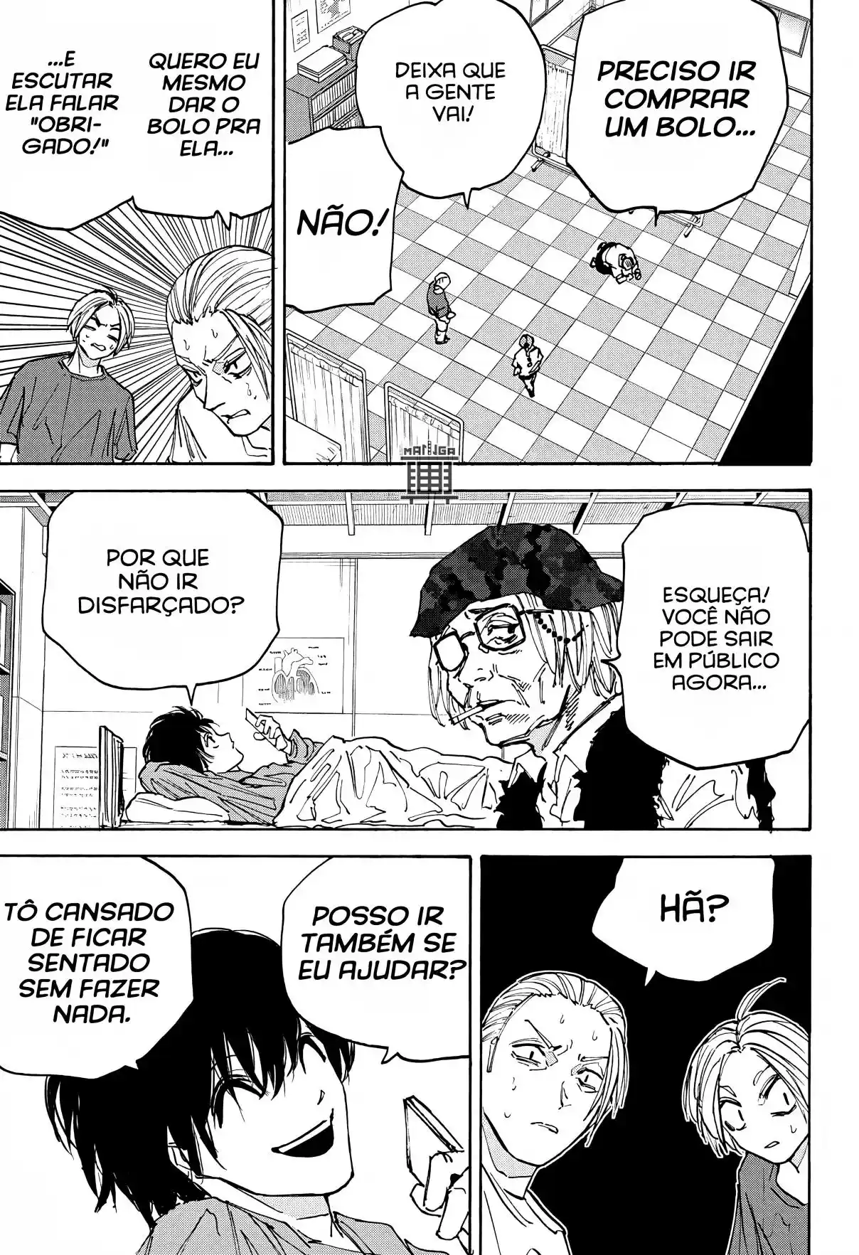 Read Sakamoto Days PT-BR Manga Online