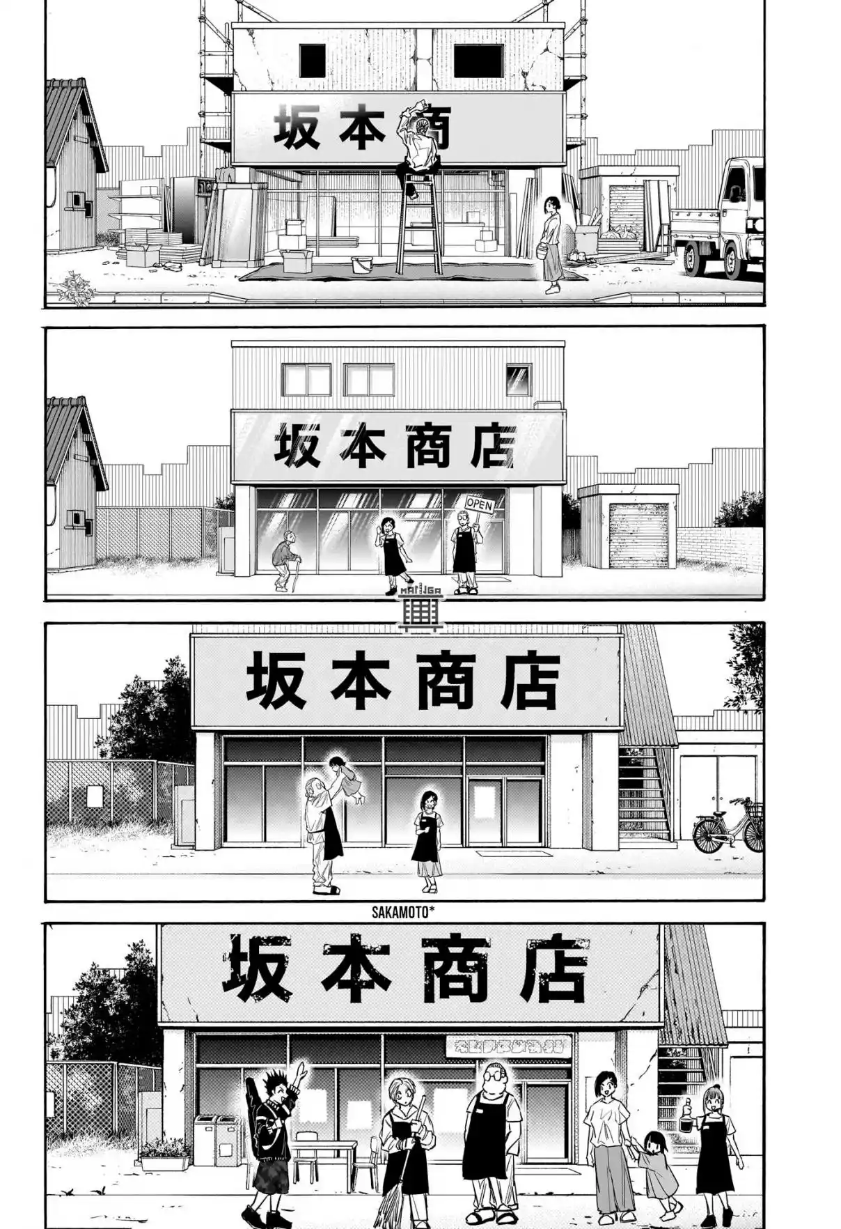 Read Sakamoto Days PT-BR Manga Online