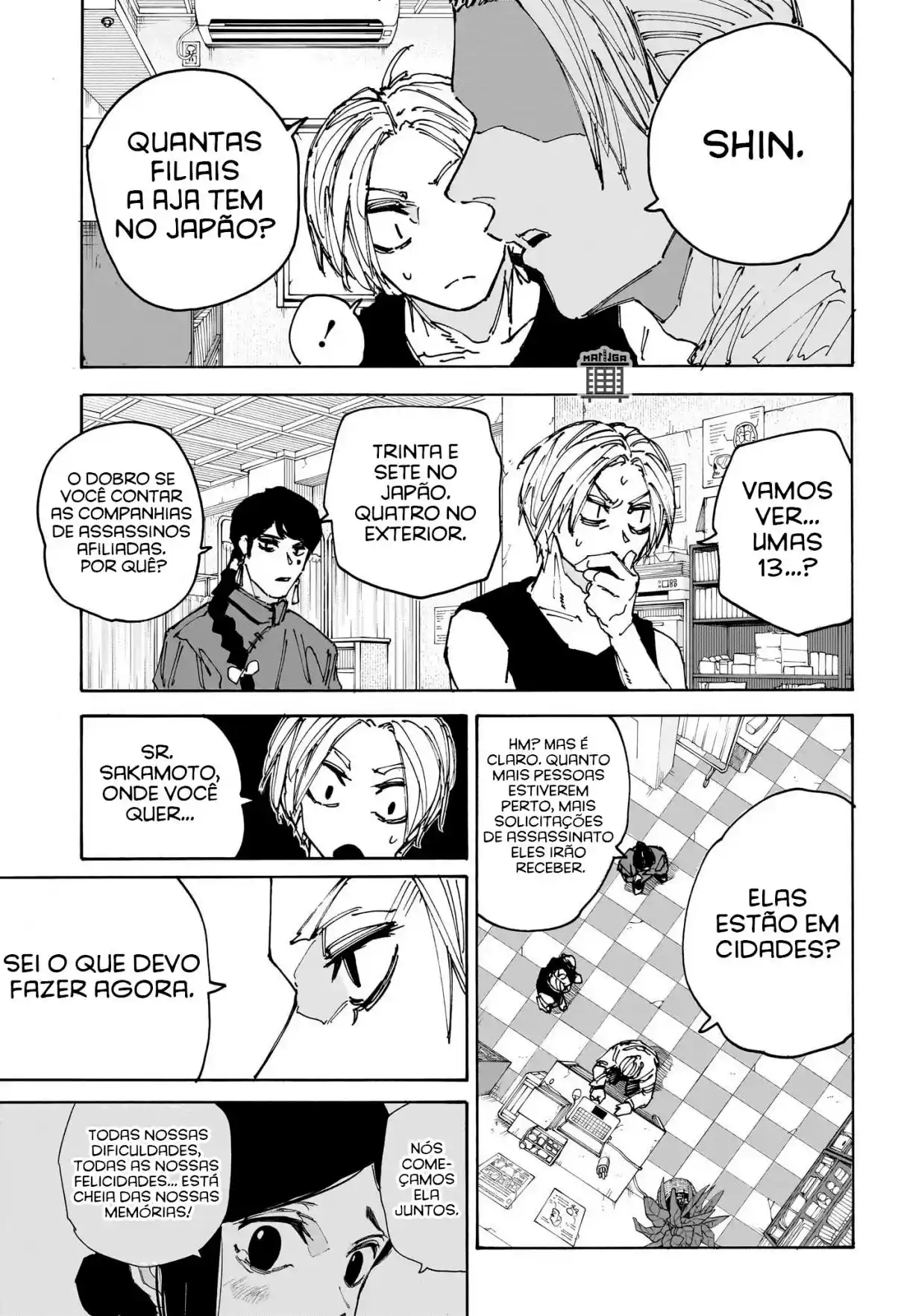 Read Sakamoto Days PT-BR Manga Online