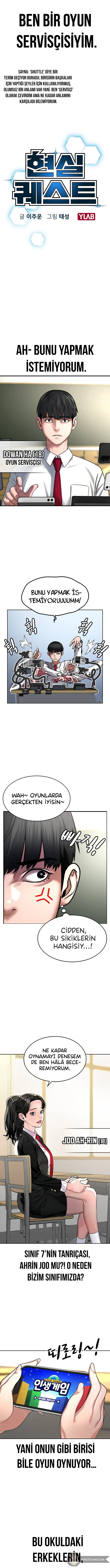 Read Gerçeklik Görevleri TR Manga Online