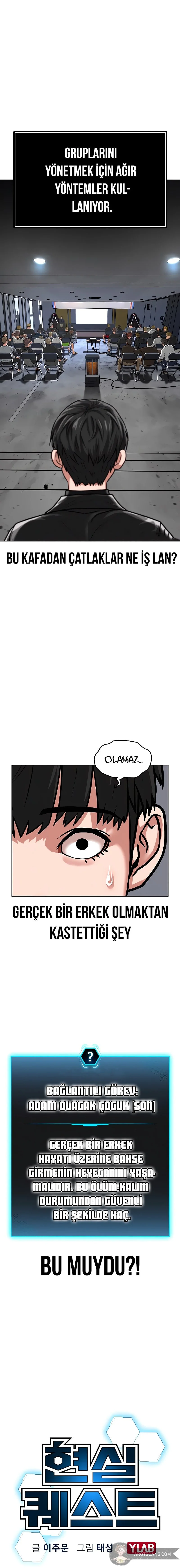 Read Gerçeklik Görevleri TR Manga Online