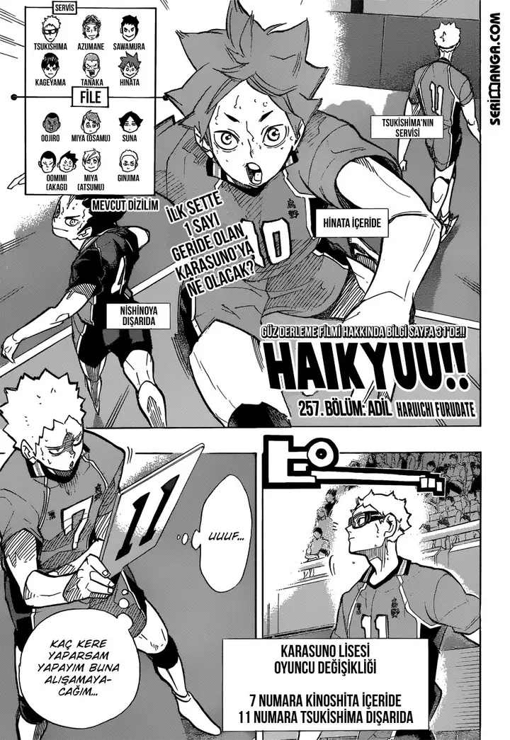 Read Haikyuu!! TR Manga Online