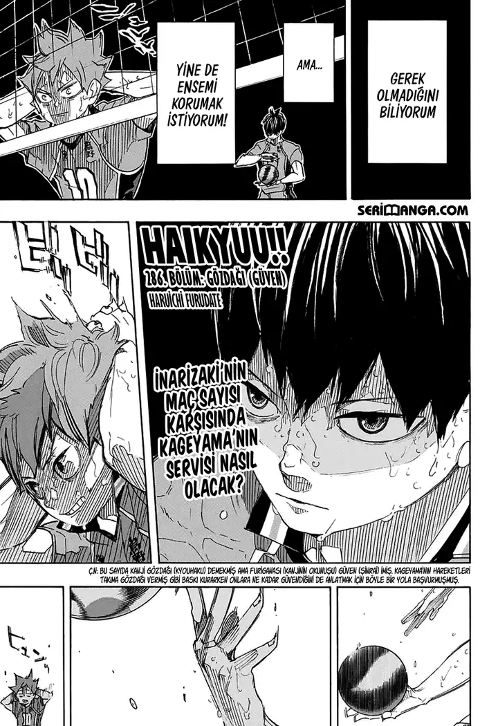Read Haikyuu!! TR Manga Online