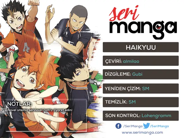 Read Haikyuu!! TR Manga Online