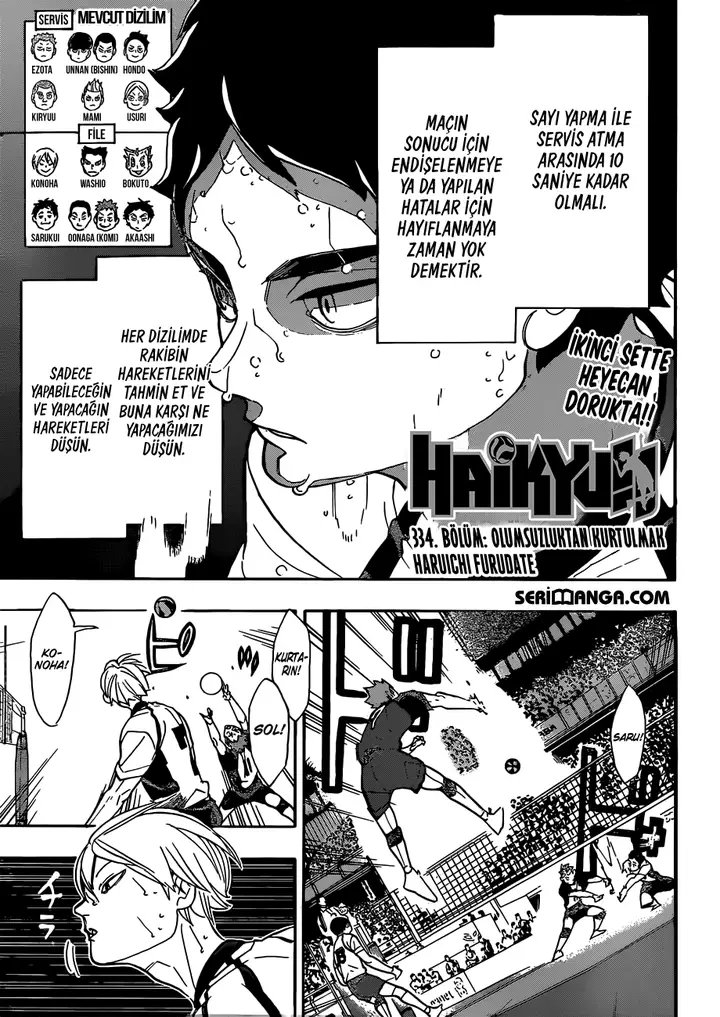 Read Haikyuu!! TR Manga Online