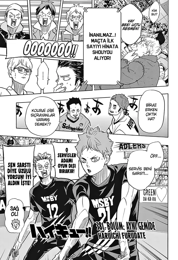 Read Haikyuu!! TR Manga Online