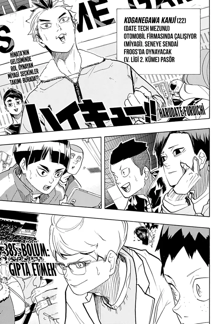Read Haikyuu!! TR Manga Online