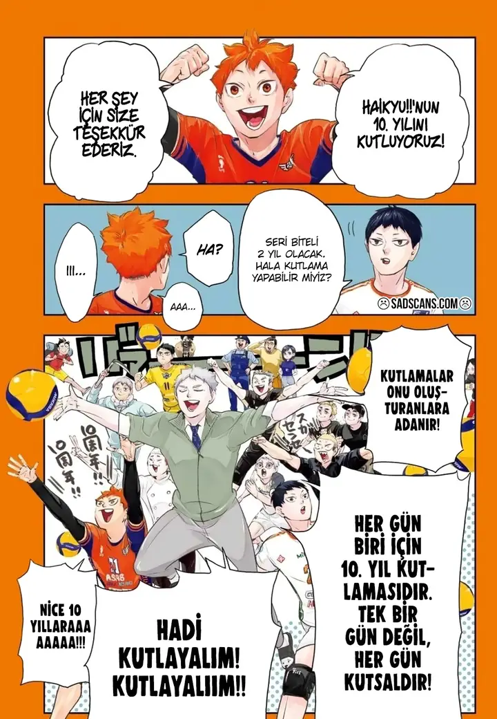 Read Haikyuu!! TR Manga Online