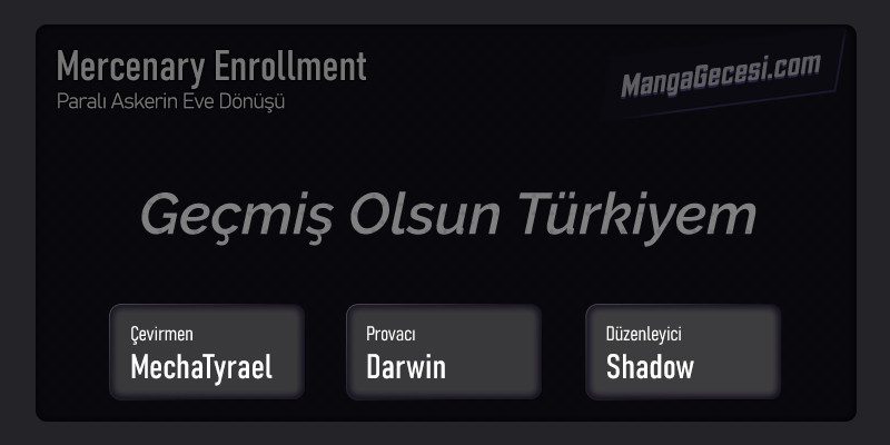 Read Mercenary Enrollment TR Manga Online