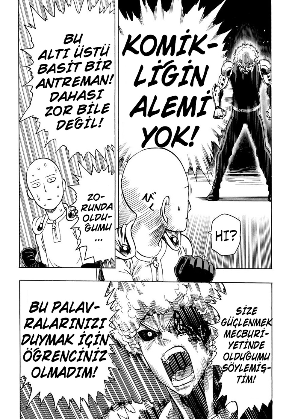 Read Tek Yumruk TR Manga Online