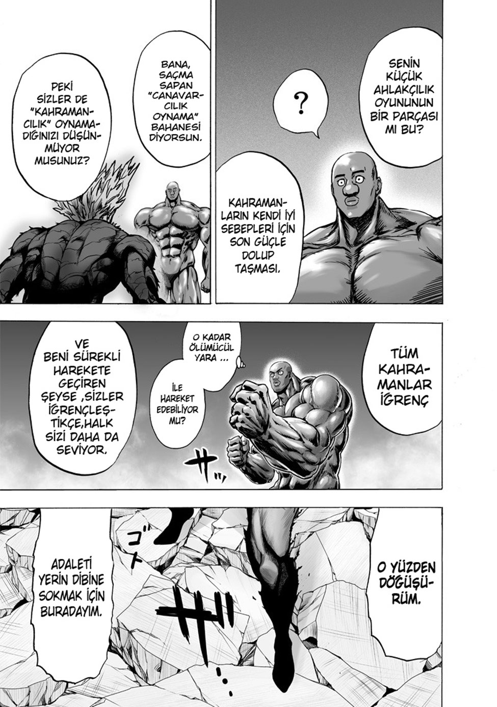 Read Tek Yumruk TR Manga Online