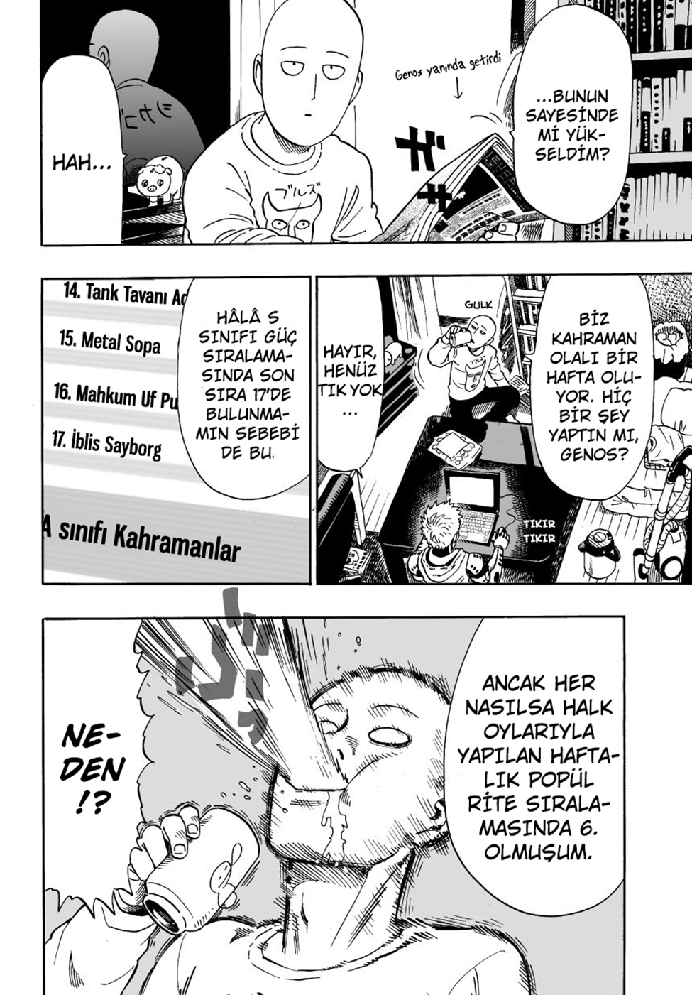 Read Tek Yumruk TR Manga Online