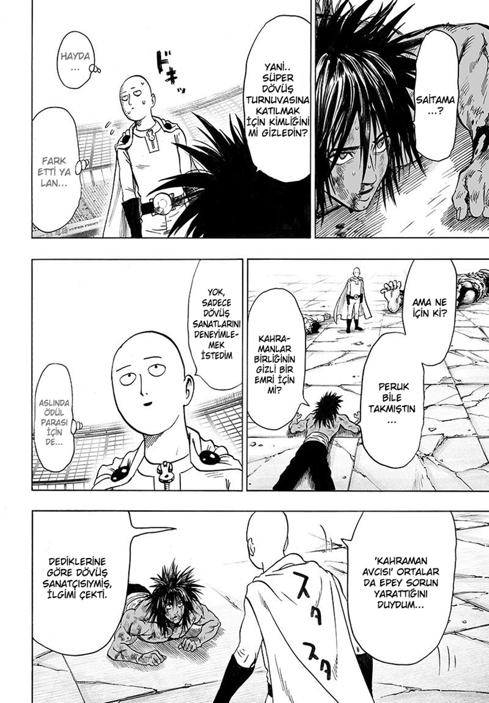 Read Tek Yumruk TR Manga Online