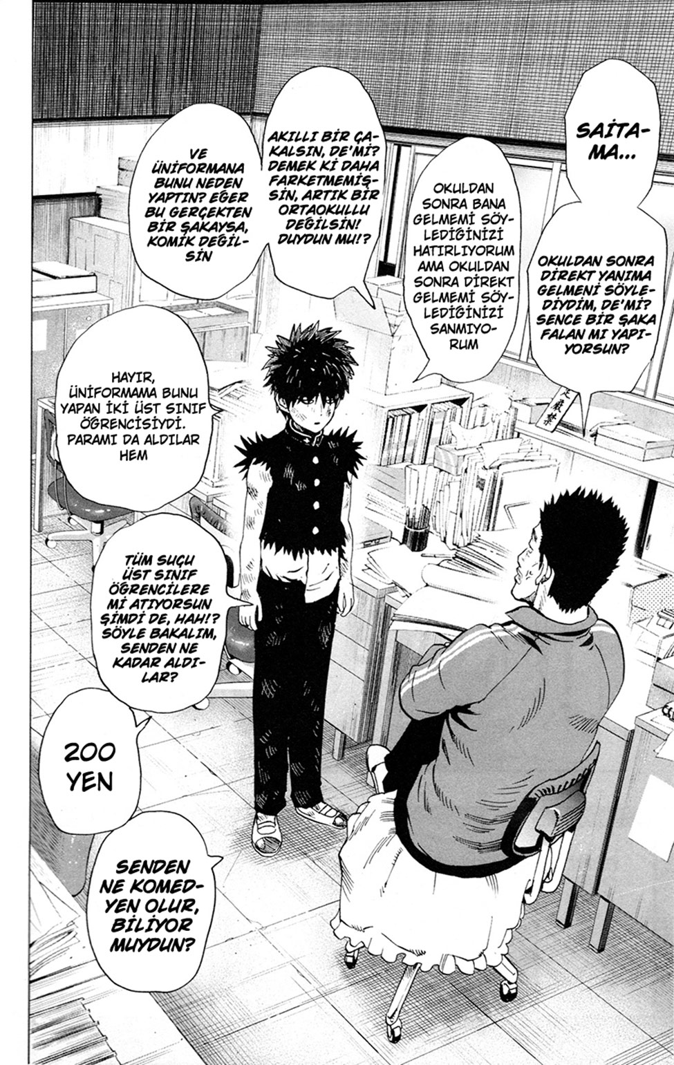 Read Tek Yumruk TR Manga Online