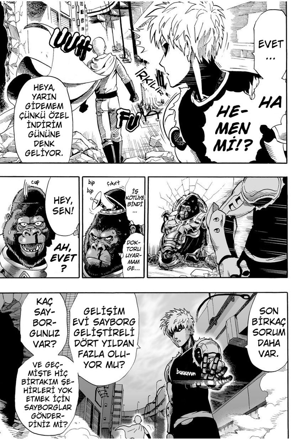 Read Tek Yumruk TR Manga Online